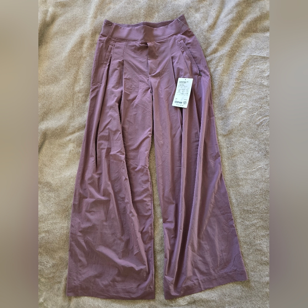 Athleta Plum Wide-Leg Pants